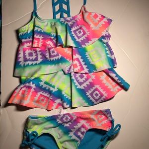 Justice Girls Bikini 2 PC Swim Swimsuit